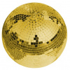 Eurolite zrcadlová koule 30 cm, zlatá + 3 roky záruka v ceně