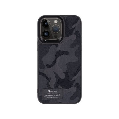 Pouzdro Tactical Camo Troop Drag Strap Apple iPhone 14 Pro Max černé