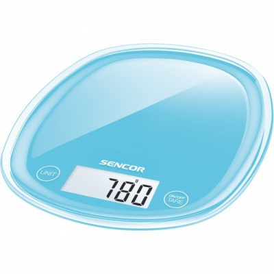SENCOR SKS 32BL Víceúčelová váha do 5000g, přesnost 1g - modrá
