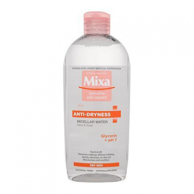 Mixa Anti-Dryness 400 ml micelární voda proti vysušování pleti pro ženy
