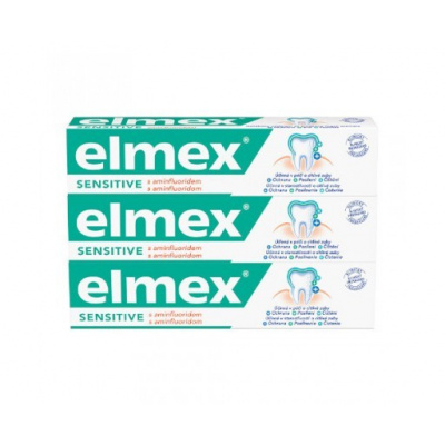 Elmex Zubní pasta Sensitive Professional 3 x 75 ml