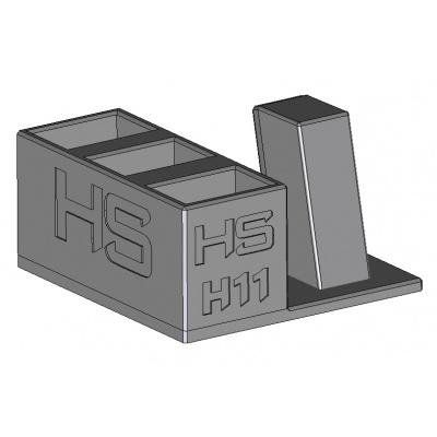 Stojánek do trezoru na HS H11 + 3 zásobníků