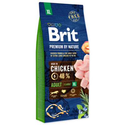 BRIT Premium by Nature Adult XL (15kg) 2 pytle (2x15 kg)