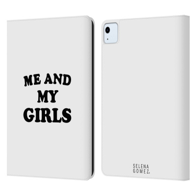 HEAD CASE Pouzdro pro tablet Apple Ipad Air 2020 / 2022 - zpěvačka Selena Gomez - Me and my girls (Otevírací obal, kryt na tablet Apple Ipad Air 2020 / 2022 Selena Gomez - Girls)