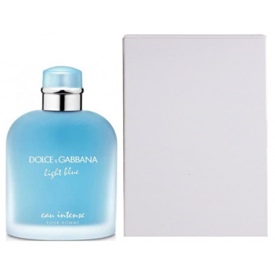 Dolce & Gabbana Light Blue Eau Intense Pour Homme, Parfémovaná voda - Tester, Pánska vôňa, 100ml