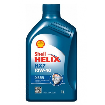 Motorový olej 10W-40 Shell Helix Diesel HX7 - 1l