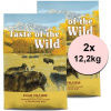 Taste of the Wild High Prairie Canine 2 x 12,2 kg