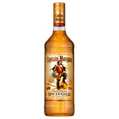 CAPTAIN MORGAN SPICED GOLD 35% 1l (holá láhev)