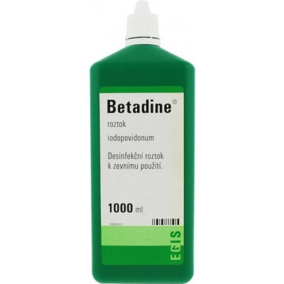 Betadine 100 mg/ml drm.sol.1000 ml