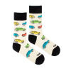Fusakle ponožky Autíčkář Barva: Béžová, Velikost: 35-38