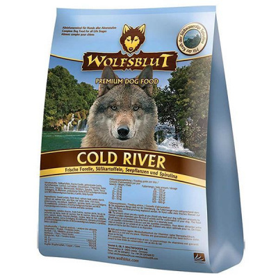 WOLFSBLUT Cold River 2 kg - POŠKOZENÝ OBAL