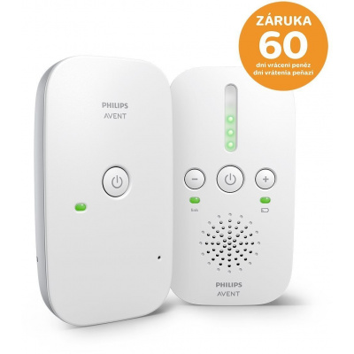 Dětská chůvička Philips AVENT Baby DECT monitor SCD502 (8710103993728)