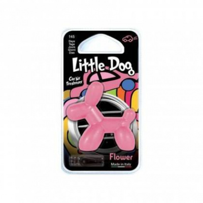 Little Dog 3D - Flower LD003