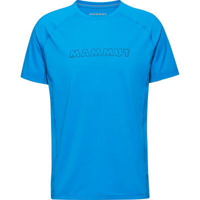 Mammut Mammut Selun FL T-Shirt Logo Men Barva - Velikost: Modrá světlá - XL