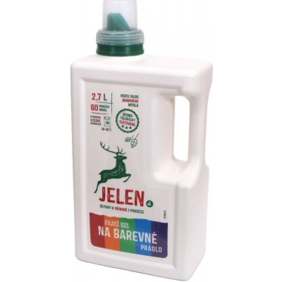 Jelen prací gel na barevné prádlo 60 dávek 2,7 l