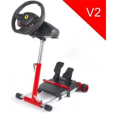 Wheel Stand Pro, stojan na volant a pedály pro Thrustmaster SPIDER, T80/T100,T150,F458/F430, červený