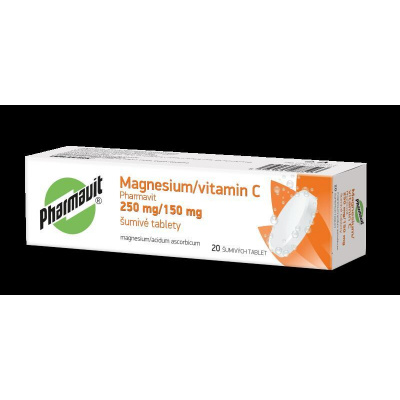 magnesium 250 mg pharmavit por tbl eff 20 – Heureka.cz
