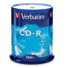 Verbatim CD-R 700MB 52x, cakebox, 100ks (43411)