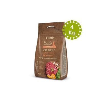 Fitmin Purity Grain Free Adult Mini Beef 4 kg