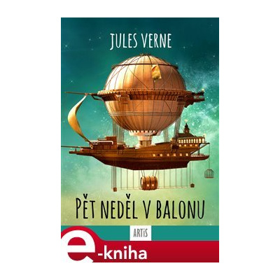 Pět neděl v balonu - Jules Verne e-kniha
