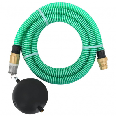 zahrada-XL Sací hadice s mosaznými konektory zelená 1,1" 25 m PVC