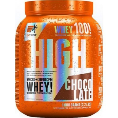 EXTRIFIT High Whey 80 1000g Příchuť: Cookies cream