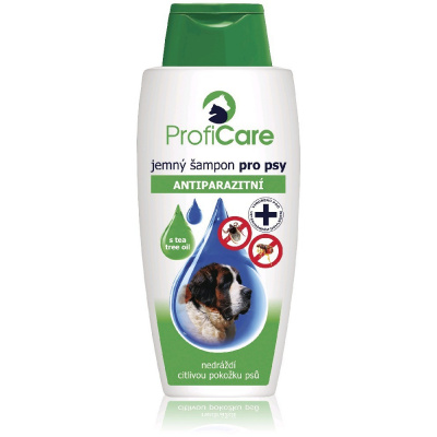 Antiparazitní šampon pro psy 300ml ProfiCare (LSPPC300) (Proficare antiparazitní šampón s tee tree olejem 300ml - šampon proficare antiparazitní je určený pro pravidelnou péči o srst vašeho psa se sil