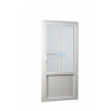 Vedlejší vchodové dveře PREMIUM, pravé - Oknostyl - 880 x 2080 mm, barva Bílá