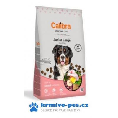 Calibra Dog Premium Line Junior Large 12 kg