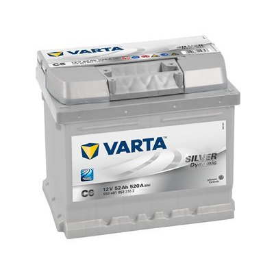 VARTA SILVER Dynamic 52Ah, 12V, C6