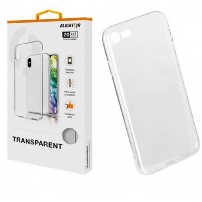 Pouzdro TRANSPARENT ALIGATOR Apple iPhone 7/8/SE (2020)