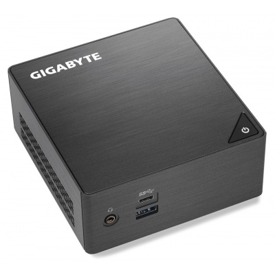 GIGABYTE BRIX GB-BLCE-4105 Barebone, Celeron J4105, 2x DDR4 SO-DIMM (max. 8GB), M.2 + 2,5" SATA, Intel UHD 600, GLAN, HDMI, mini DP, Wi-Fi, Bluetooth, bez OS, černý GB-BLCE-4105