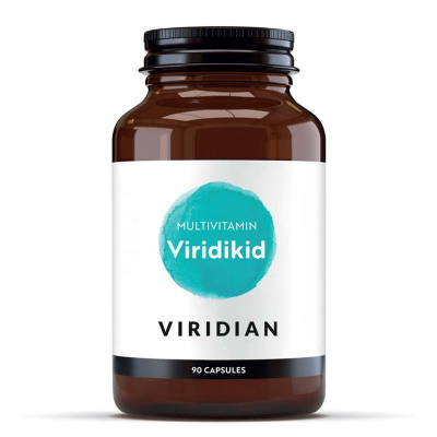 Viridian Nutrition Viridikid Multivitamin pro děti 90 kapslí