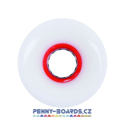Kolečka pro pennyboard TEMPISH WHITE LED SVÍTÍCÍ | 60x45mm, sada 4ks
