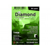 Tlama games Obaly na karty Diamond Green: Standard Black (63,5x88 mm) ČERNÉ