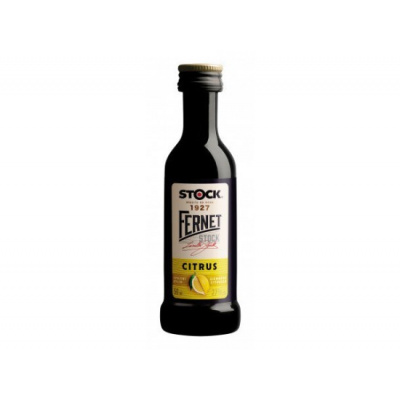 Fernet Stock Citrus 27% 0,05 l (holá láhev)