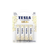 Alkal. baterie Tesla GOLD+ LR6, typ AA, 4 ks