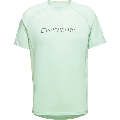 Mammut Mammut Selun FL T-Shirt Logo Men Barva - Velikost: Zelená světlá - L