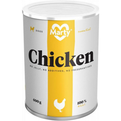 MARTY konzerva pro psy - Essential kuře 400 g