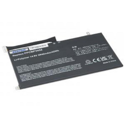 Náhradní baterie Avacom Fujitsu LifeBook UH572, Li-Pol 14,8V 2840mAh