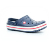 pantofle Crocs Crocband Clog K - Navy/Red AD