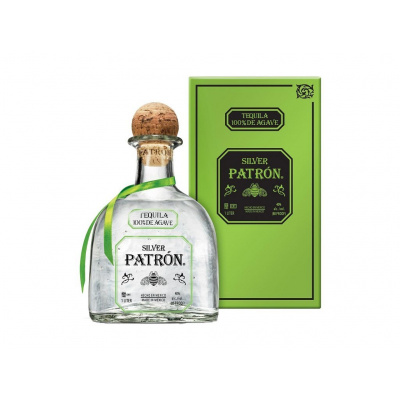 Tequila Patron Silver 40% 0,7 l (holá láhev)