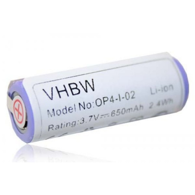 VHBW Baterie pro Braun Oral-B Pro 4500 / Smart 6000 / Genius 6000, 650 mAh - neoriginální