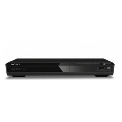 SONY DVP-SR370 Stylový tenký kompaktní přehrávač DVD se vstupem USB, SCART (DVPSR370B.EC1)