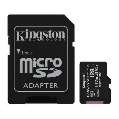 KINGSTON microSDXC 128GB Canvas Select Plus, SDCS2/128GB