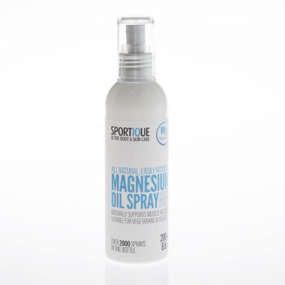 Sportique MAGNESIUM sprej - přírodní hořčíkový olej 200 ml