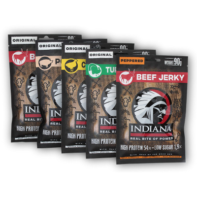 Indiana Jerky sušené maso 90g krůtí