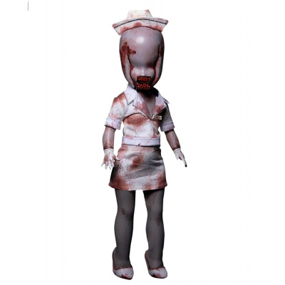 MEZCO LDD představuje Silent Hill 2 Bubble Head Nurse Puppe