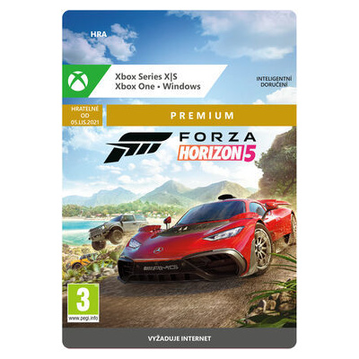 XSX Forza Horizon 5: Premium Edition / Elektronická licence / Závodní / Angličtina / od 3 let / Hra pro Xbox Series (G7Q-00126)