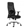 Kancelářská židle ANTARES Sander s područkami Dekor látky: D2 černá